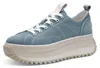 Tamaris Plateau Sneaker Damen 31393736383237 Blau 38 EU Produktbild-Vorschau 1