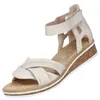 Rieker sandalo da donna beige Anteprima dell’immagine prodotto 1