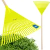 KOTARBAU® Hrábě na listí z plastu, 55 cm, s rukojetí, Náhled obrázku produktu 1