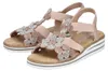Rieker Sandalen Plat  Sandalen Plat - Roze - Maat 38 Produktbild-Vorschau 24