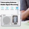 INDIN BC-R2011 Tragbares Radio, FM/AM-Dualband-Radio, mit Produktbild-Vorschau 9