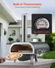 VEVOR forno per pizza da esterno 304,8 mm / 12 pollici Anteprima dell’immagine prodotto 5