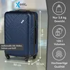 Xonic Design Reisekoffer mit Rollen 360° - ABS Produktbild-Vorschau 2