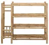 Półka na buty vidaXL, 88 x 27 x 80 cm, bambus, kolor Podgląd zdjęcia produktu 4