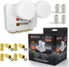 RED OPTICUM Monoblock Quad LNB LMQP 04H   0.1dB - LNB Produktbild-Vorschau 10