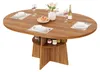 Mesa de comedor extensible redonda de Merax, de 110-150 × Vista previa de la imagen del producto 6