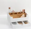 Organizér na kosmetiku se zásuvkou, černý, bambusový Náhled obrázku produktu 9