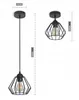 Luxolar Led Pendelleuchte aus Metal Draht im Edison-Stil Produktbild-Vorschau 2