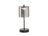 LED Tischleuchte, Akku, USB, Schwarz, Dimmbar, H 34,5 cm Produktbild-Vorschau 1
