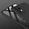 A black smartphone case with a starry pattern on the back is shown. Produktbild-Vorschau