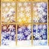 Schneeflocken Fenstersticker Weihnachtsdeko 372 Stück Weiße Produktbild-Vorschau 1