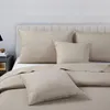 Dekorative Mikrofaser Kissenhülle Trio 50x70 cm in Beige - Produktbild-Vorschau 2