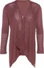 Knit Factory April Strickjacke - Stone Red - 40/42 Produktbild-Vorschau 1