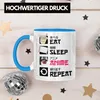 Trendation -  Eat Sleep Anime Tasse Geschenk Spruch Produktbild-Vorschau 3