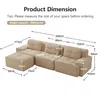 Cloud Modulsofa Boneless L-förmiges Sofa, Modulares Sofa Produktbild-Vorschau 6