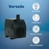 Wasserpumpe 12 V – 950 L/H | 14 Watt | 7m Kabel | 180 cm Produktbild-Vorschau 2