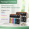 12er Set Druckerpatronen kompatibel zu Canon 580 581 XL mit Produktbild-Vorschau 3