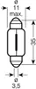 10 Kennzeichenleuchten C5W 12V 5W SV8.5-8 OSRAM ULTRA LIFE Produktbild-Vorschau 20