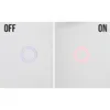 MasterLED Touch-Lichtschalter 2-fach Unterputz Glas weiß Produktbild-Vorschau 2