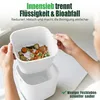 YourCasa® Komposteimer - 7L - für alltäglichen Biomüll in Produktbild-Vorschau 3