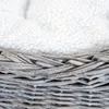 PawHut Rattan Weidenkorb für Katzen Katzenhütte mit 2 Produktbild-Vorschau 9