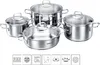 Set di pentole in acciaio inox Perla set - 4 pezzi Anteprima dell’immagine prodotto 1
