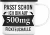 Trendation - Lustiger Spruch Emaille Tasse Büro Kollege Produktbild-Vorschau 1