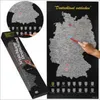 Scratchkarte Deutschland mit Silikonschicht Produktbild-Vorschau 2