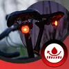 Fahrradlicht Rücklicht LED hinten rot, USB-C aufladbar, Produktbild-Vorschau 6