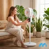 Turmventilator 60W mit Fernbedienung 3 Geschwindigkeiten Produktbild-Vorschau 5