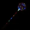 LED Bobo Ballons am Stab 5 Stück - LED Luftballons - Produktbild-Vorschau 3