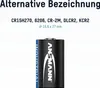 A battery with text and branding. Náhled obrázku produktu