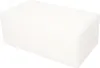 A white rectangular block, likely a protective pad or buffer, is shown against a white background. Produktbild-Vorschau