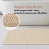 Tappeto da bagno Bestlivings in ciniglia sabbia 60x90cm, Anteprima dell’immagine prodotto 6