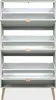 Schuhschrank VIGO 49A grün 70 x 24 x 125 cm Produktbild-Vorschau 5