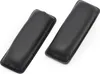 Two black ear pads for headphones are shown on a white background. Produktbild-Vorschau