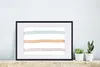 MuchoWow® Gerahmtes Poster Linie - Pastell - Regenbogen - Produktbild-Vorschau 4
