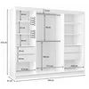KSHOMECONCEPT Garderobekast Malika, 240 cm, kasjmierkleur, Productafbeelding-voorbeeld 5