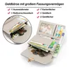 MODFU Damen Geldbeutel Klein und im Kurzformat Portemonnaie Produktbild-Vorschau 3