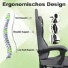 TRMLBE Herní židle Masážní kancelářská židle Ergonomická s Náhled obrázku produktu 3