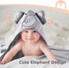 Serviette à capuche pour bébé Momcozy Voir les images du produit 3