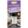 A product package for silver edible glitter powder, with images of decorated desserts. Anteprima dell’immagine prodotto