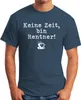 Keine Zeit bin Rentner Spruch Herren T-Shirt Moonworks® Produktbild-Vorschau 2