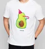 Mr. & Mrs. Panda Größe XL T-Shirt Avocado Geburtstag - Weiß Produktbild-Vorschau 4