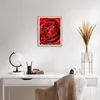 Gerahmtes Poster - Rahmen in heller Eiche - Rose Blume Produktbild-Vorschau 6