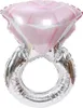 Anello di palloncini in foil, anello diamante rosa, 71 x 47 Anteprima dell’immagine prodotto 1