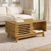 Table basse Merax réglable en hauteur, avec porte à Voir les images du produit 5