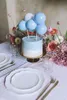 Ballon-Tortenaufsatz, blau, 29 cm Produktbild-Vorschau 3
