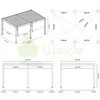 Weide E-Deluxe | elektrische Pergola mit LED | Voll Produktbild-Vorschau 6