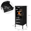 ML-Design Vitrinenschrank Schwarz, Vitrine mit 2 Produktbild-Vorschau 7